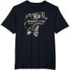 Mossy Oak Fishing Bass Open Water Classic Grey Logo T-Shirt(Black)