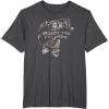 Mossy Oak Fishing Bass Open Water Classic Grey Logo T-Shirt(Dark Heather Grey)