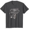 Mossy Oak Fishing Bass Open Water Classic Grey Logo T-Shirt(Dark Heather Grey)
