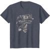 Mossy Oak Fishing Bass Open Water Classic Grey Logo T-Shirt(Heather Blue)