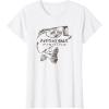 Mossy Oak Fishing Bass Open Water Classic Grey Logo T-Shirt(White)