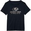 Mossy Oak Fishing Open Water Classic Dark Grey Logo T-Shirt(Black)