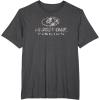 Mossy Oak Fishing Open Water Classic Dark Grey Logo T-Shirt(Dark Heather Grey)