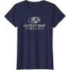 Mossy Oak Fishing Open Water Classic Dark Grey Logo T-Shirt(Navy Blue)