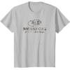 Mossy Oak Fishing Open Water Classic Dark Grey Logo T-Shirt(Silver Grey)