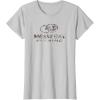 Mossy Oak Fishing Open Water Classic Dark Grey Logo T-Shirt(Silver Grey)