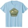 Mossy Oak Hunting Vintage Duck Target Logo T-Shirt(Baby Blue)
