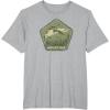 Mossy Oak Hunting Vintage Duck Target Logo T-Shirt(Heather Grey)