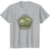 Mossy Oak Hunting Vintage Duck Target Logo T-Shirt(Heather Grey)