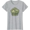 Mossy Oak Hunting Vintage Duck Target Logo T-Shirt(Heather Grey)