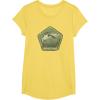 Mossy Oak Hunting Vintage Duck Target Logo T-Shirt(Lemon Yellow)