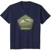 Mossy Oak Hunting Vintage Duck Target Logo T-Shirt(Navy Blue)