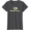 Mossy Oak Large Tan Logo T-Shirt(Dark Heather Grey)