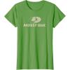 Mossy Oak Large Tan Logo T-Shirt(Grass Green)