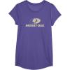 Mossy Oak Large Tan Logo T-Shirt(Purple Heather)