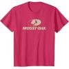 Mossy Oak Large Tan Logo T-Shirt(Red Heather)