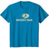 Mossy Oak Large Tan Logo T-Shirt(Sapphire Blue)