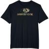Mossy Oak Nature Camouflage Classic Outdoors Logo T-Shirt(Black)