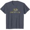 Mossy Oak Nature Camouflage Classic Outdoors Logo T-Shirt(Heather Blue)