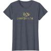Mossy Oak Nature Camouflage Classic Outdoors Logo T-Shirt(Heather Blue)