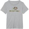 Mossy Oak Nature Camouflage Classic Outdoors Logo T-Shirt(Heather Grey)