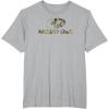 Mossy Oak Nature Camouflage Classic Outdoors Logo T-Shirt(Heather Grey)