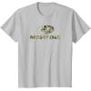 Mossy Oak Nature Camouflage Classic Outdoors Logo T-Shirt(Silver Grey)