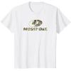 Mossy Oak Nature Camouflage Classic Outdoors Logo T-Shirt(White)