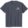 Mossy Oak Pocket Tan Logo T-Shirt(Heather Blue)