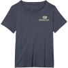 Mossy Oak Pocket Tan Logo T-Shirt(Heather Blue)