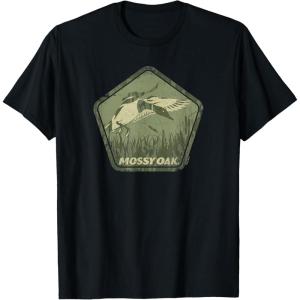 Mossy Oak Hunting Vintage Duck Target Logo T-Shirt(Black)