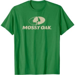 Mossy Oak Large Tan Logo T-Shirt(Kelly Green)