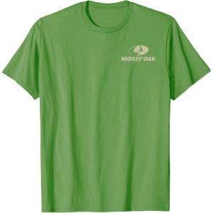 Mossy Oak Pocket Tan Logo T-Shirt(Grass Green)