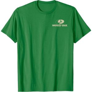 Mossy Oak Pocket Tan Logo T-Shirt(Kelly Green)