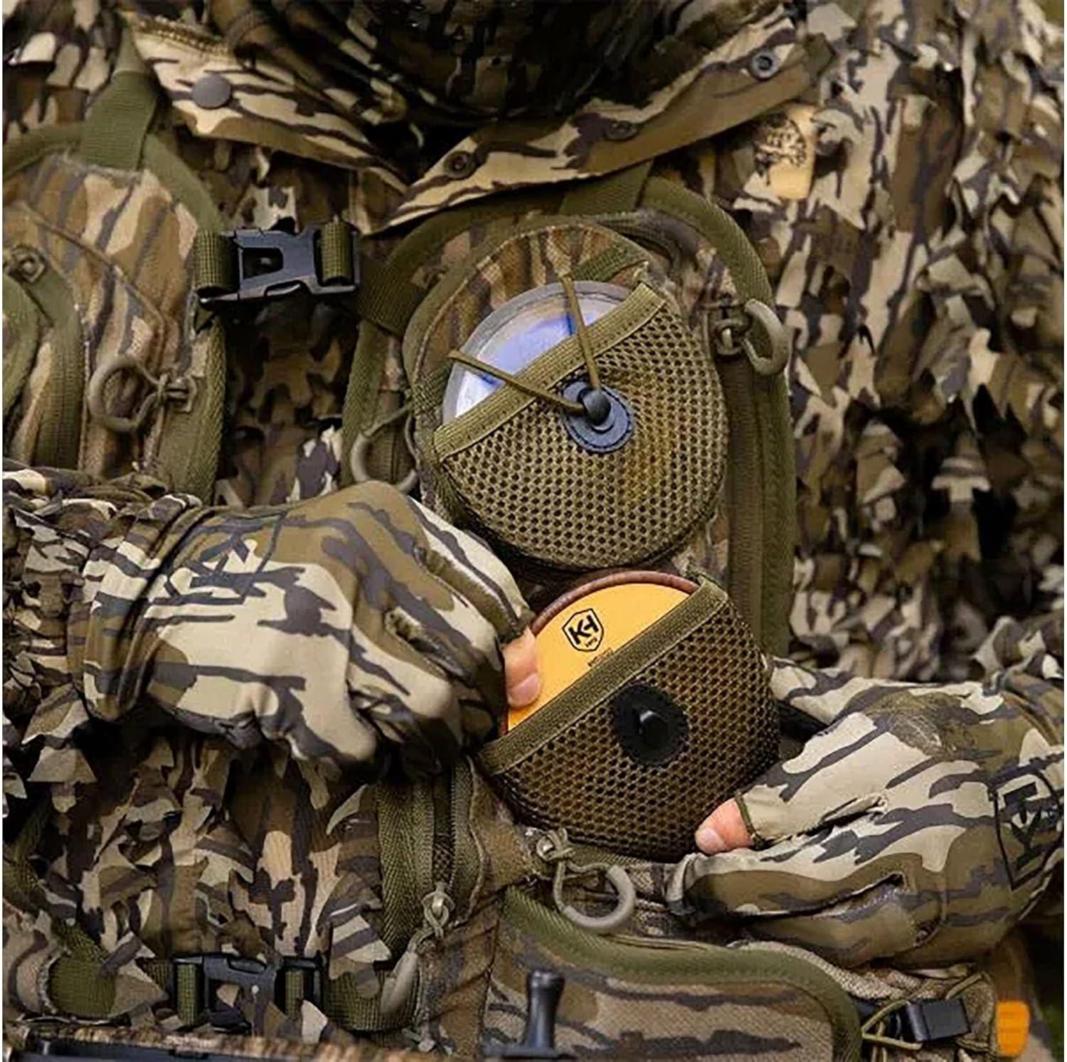 image:imageKnight amp Hale Run N Gun 300 Turkey Vest for Hunting Mossy Oak Original Bottomland Lightweight 25 lb Turkey Vest Removable Cushioned Seat 10Point Adjustable Fit