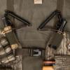 Drake Waterfowl Ol’Tom Time & Motion Easy-Rider Turkey Vest – Lightweight Hunting Vest(Bottomland)