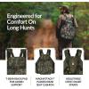 Drake Waterfowl Ol’Tom Time & Motion Easy-Rider Turkey Vest – Lightweight Hunting Vest(Greenleaf)