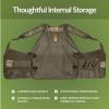 Drake Waterfowl Ol’Tom Time & Motion Easy-Rider Turkey Vest – Lightweight Hunting Vest(Greenleaf)