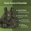 Drake Waterfowl Ol’Tom Time & Motion Easy-Rider Turkey Vest – Lightweight Hunting Vest(Greenleaf)