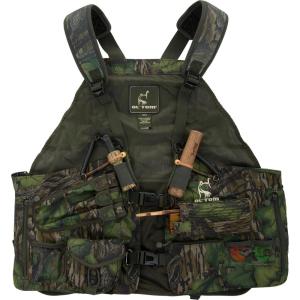 Drake Waterfowl Ol’Tom Time & Motion Easy-Rider Turkey Vest – Lightweight Hunting Vest(Full Foliage)