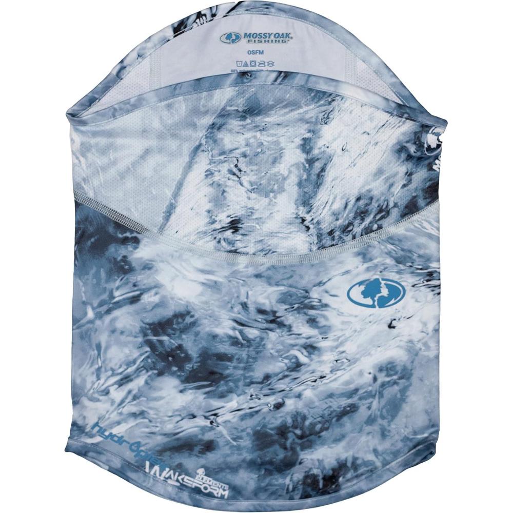 image:imageMossy Oak Unisex Adult Neck Gaiter Cooling Fishing Mask for Upf Neck Sun ProtectionArctic