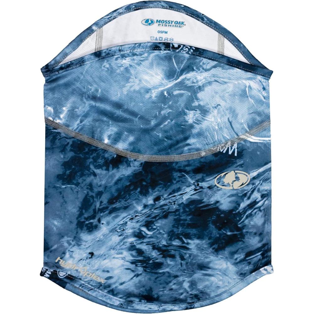 image:imageMossy Oak Unisex Adult Neck Gaiter Cooling Fishing Mask for Upf Neck Sun ProtectionHigh Seas