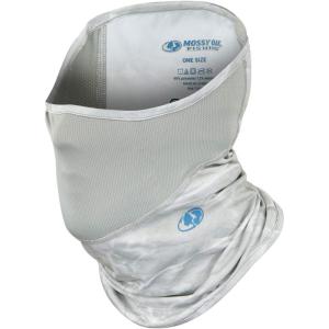 Mossy Oak Unisex Adult Neck Gaiter, Cooling Fishing Mask for Upf Neck Sun Protection(Bonefish)