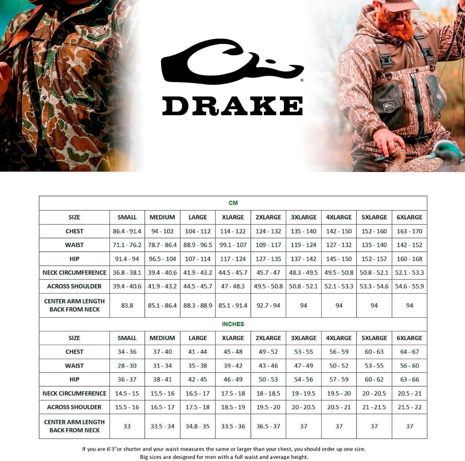 image:imageDRAKE Mens NonTypical Endurance Warm Soft FleeceLined Silent Stretchy MidWeight FullZip JacketMossy Oak Original Treestand