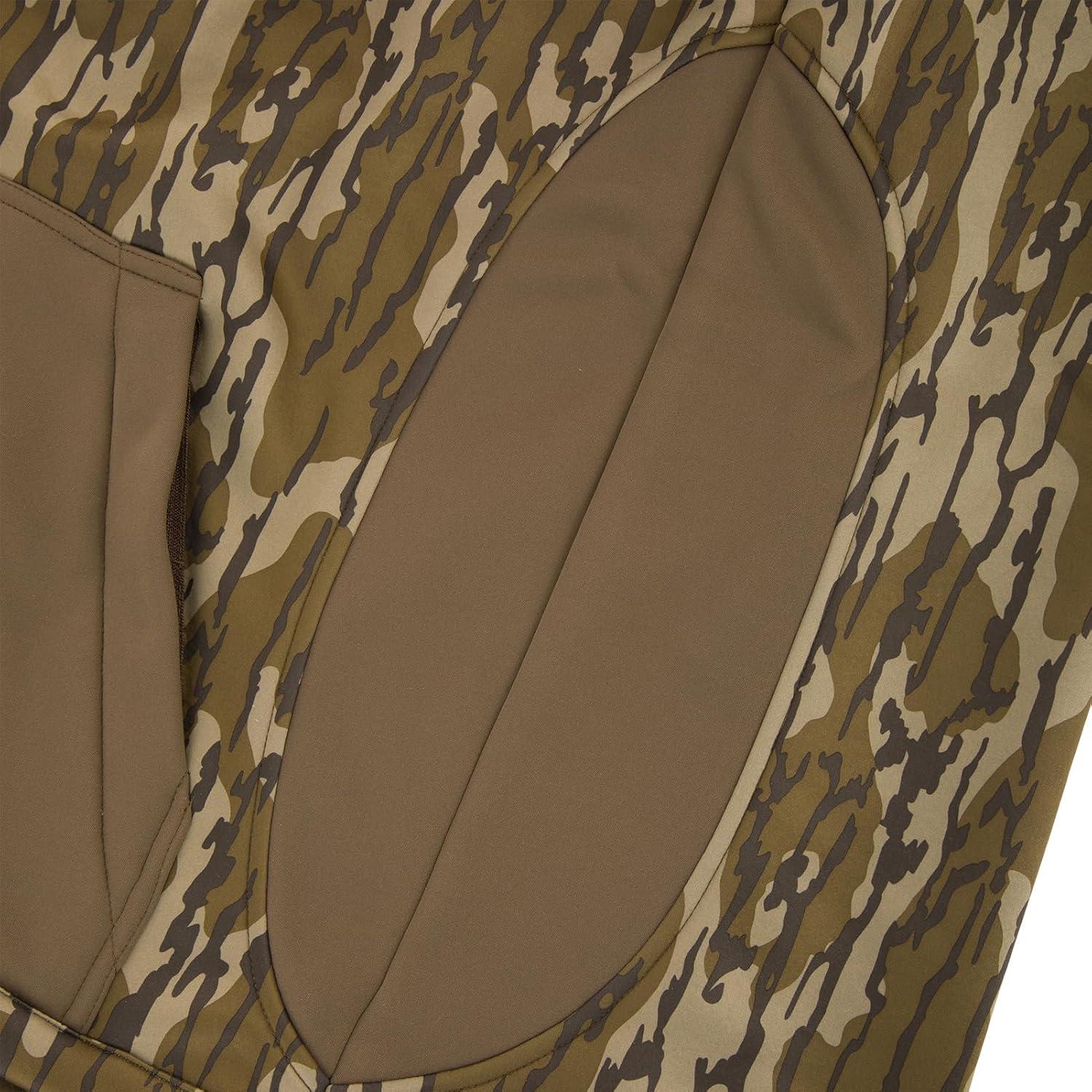image:imageDRAKE Mens NonTypical Endurance Warm Soft FleeceLined Silent Stretchy MidWeight FullZip JacketMossy Oak Original Treestand