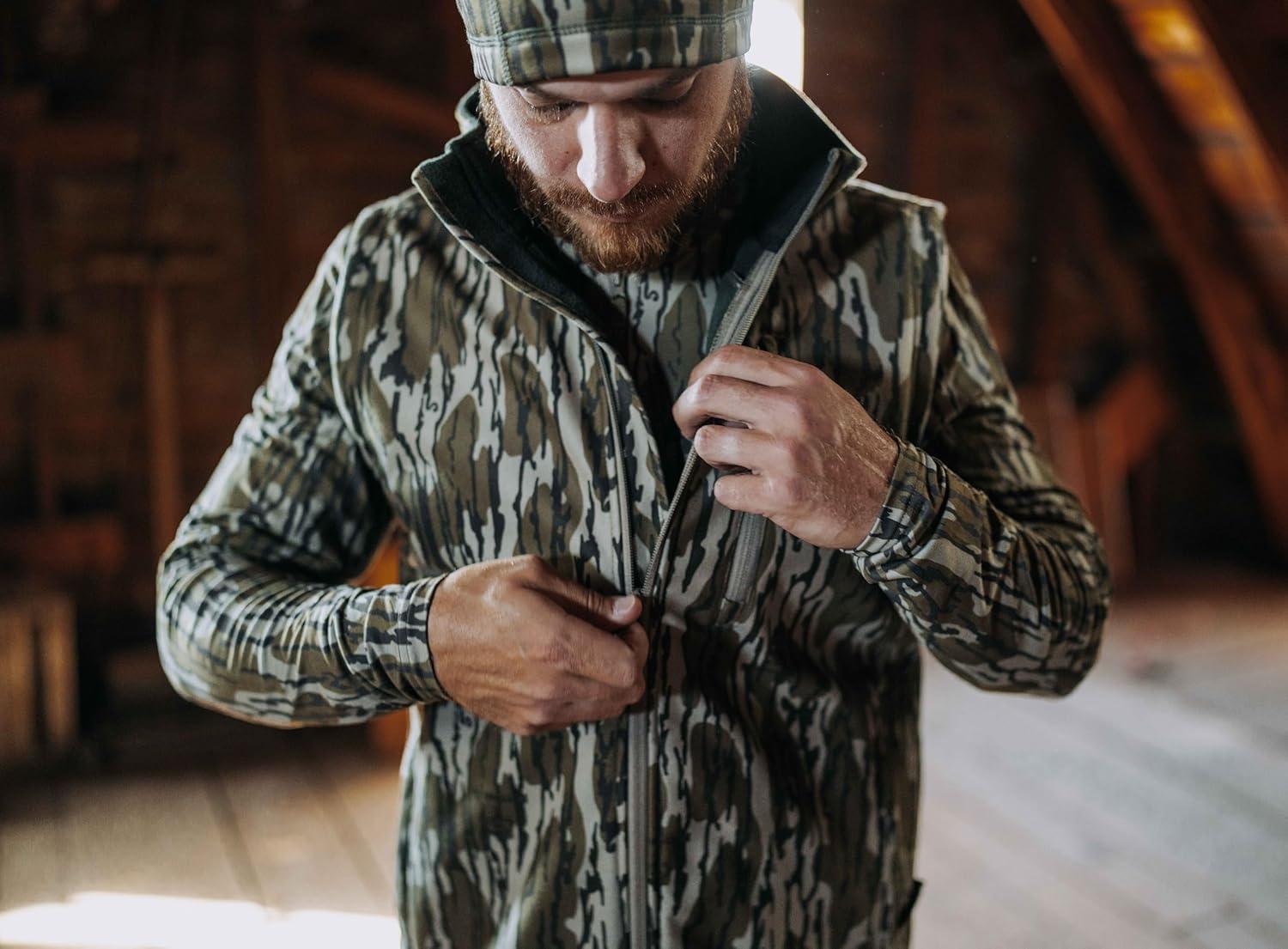 image:imageMuddy Mens Standard Fleece OuterwearMossy Oak Bottomland