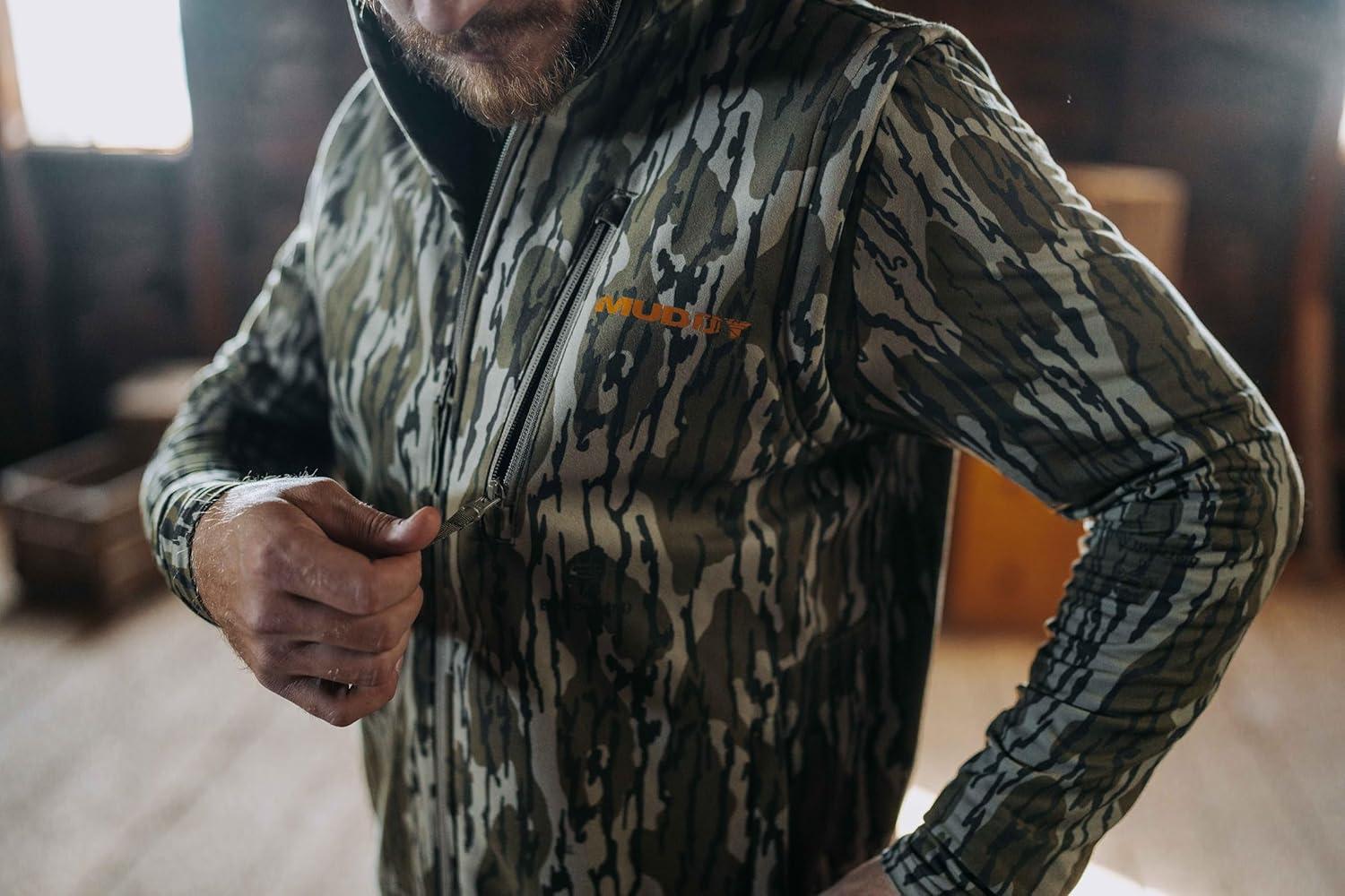 image:imageMuddy Mens Standard Fleece OuterwearMossy Oak Bottomland
