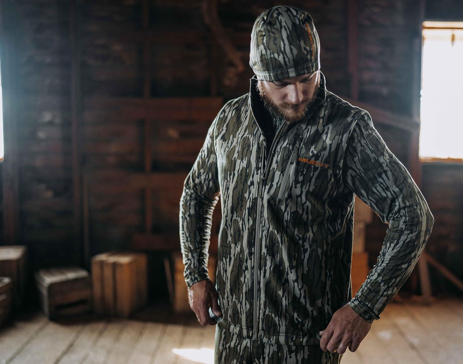 image:imageMuddy Mens Standard Fleece OuterwearMossy Oak Bottomland