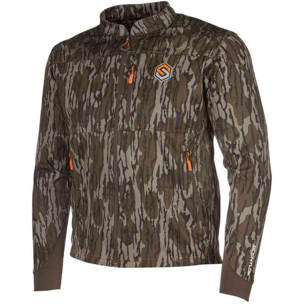 image:imageScentLok Savanna Lightweight Camo Hunting Jacket for MenMossy Oak Bottomland
