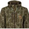 DRAKE Men’s Non-Typical Endurance Warm Soft Fleece-Lined Silent Stretchy Mid-Weight Full-Zip Jacket(Mossy Oak Original Bottomland)